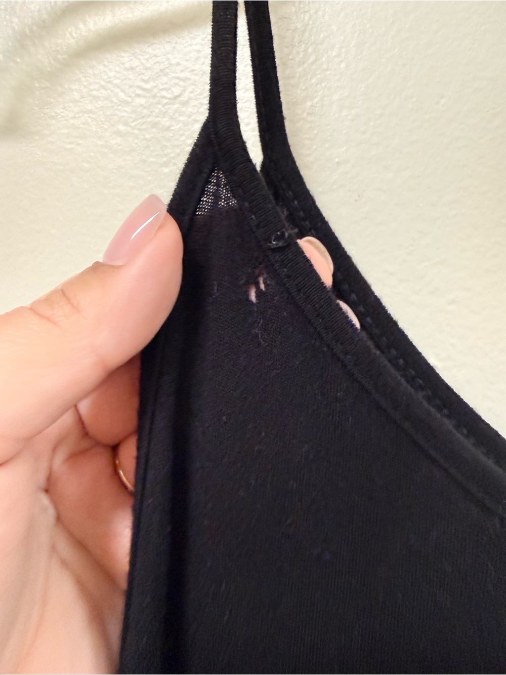 Annabelle Black Maxi Slip Dress with Spaghetti Straps - Picture 7 of 8